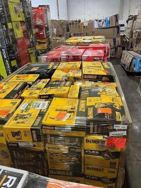 Premium Tool Pallets, Mixed & Branded Loads Available - Image 4