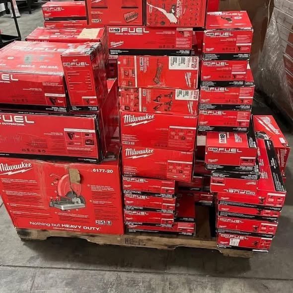 Fresh Milwaukee Tool Pallets Available!